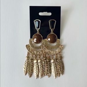 Gold Stud Earrings